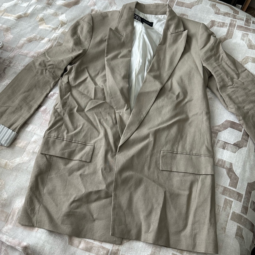 Zara Tan Blazer